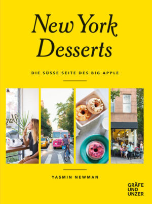 New Yorks süßeste Seite! Das trendy Dessert- und Patisserie-Buch aus dem Big Apple Machen Sie gemeinsam mit der mehrfach ausgezeichneten Food- und Reisejournalistin Yasmin Newman einen kulinarischen Rundgang durch die Stadt, die niemals schläft! Folgen Sie ihr zu den besten Sweets & Treats aus New York City. „New York Desserts“ ist eine einzigartige Mischung aus Kochbuch und Reiseführer - köstlich, hip und unwiderstehlich! Mit coolen Adressen, wunderbaren Reisebildern und leckeren Rezepten, um trendige Desserts und Süßigkeiten zu Hause nachzumachen. Probieren Sie die angesagtesten Naschereien der Welt selbst aus! Patisserie-Buch mit allen Trendrezepten - von Cronut bis Rainbow-DonutWer Food-Trends auf Instagram und Co. verfolgt, bekommt in diesem fantastischen Dessertbuch die einzig wahren Original-Rezepte von den besten Pastry-Chefs aus New York: Cronut Rainbow-Donut New York Cheesecake Chocolate Chip Cookie Canolli Cupcakes Butterscotch Cake French Toast Ice Cream Sandwich Sundae Shake Waffeln Das New York-Kochbuch mit Hits aus den coolsten ViertelnOb Manhattan, Brooklyn oder Queens - Yasmin Newman hat für Sie herausgefunden, wo New York am besten schmeckt. Ein Rundgang durch die Stadt führt Sie zu den angesagtesten Diners, Cafés, Bäckereien und Pastry-Shops. Dabei stellt „New York Desserts“ neben den Betreibern auch gleich die trendigen Nachbarschaften vor, in denen sie zu Hause sind: Upper East und Upper West Side Hell’s Kitchen Chelsea Union Square West und East Village Greenwich Village SoHo Lower East Side Little Italy Chinatown Williamsburg Dumbo Dieser kulinarische Reiseführer erzählt einzigartige GeschichtenVom Central Park bis zur Wall Street gilt es, die Rezeptgeheimnisse der Chefs kennen und lieben zu lernen. „New York Desserts“ verrät Ihnen die spannenden Geschichten hinter den New Yorker Kultrezepten. Die vier Geheimnisse eines perfekten Donut-Teigs. Wie kam der Rainbow in den Donut? Eine kurze Geschichte des New York Cheesecake. Wie ein Stromausfall zu einem der beliebtesten Kuchen New Yorks führte. Reiseführer New York: Das sind die besten Adressen der StadtMit wunderschönen Fotos und genialen Rezepten bringt „New York Desserts“ den Big Apple und seine süßen Verführungen ganz nah. Wer sie nicht nur zu Hause nachkochen, sondern auch vor Ort genießen möchte, kann sich mit den Adressen im Patisserie-Buch auf seine eigene kulinarische Rundreise machen. Hitlisten der besten Adressen verraten, wo Sie die coolsten Locations des süßen New Yorks finden. Das Dessert- und Patisserie-Buch ist ein echtes Must-have für alle New York-Fans und Liebhaber von Desserts, Sweets und Treats. Jetzt bestellen!