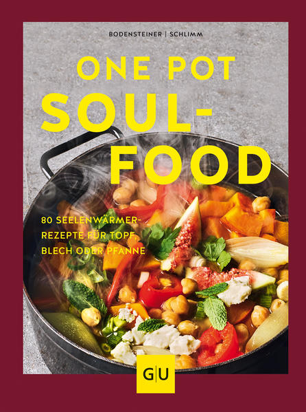 One Pot Soulfood: Warme Köstlichkeiten, die der Seele gut tunDieses Buch von den Autorinnen Susanne Bodensteiner und Sabine Schlimm  bietet Ihnen rund 80 Rezepte, die Sie super easy im Topf, auf dem Blech oder in der Pfanne zubereiten können. Das Beste: Im Nu haben Sie Ihrer Seele etwas Gutes getan, denn: One Pot Soulfood hilft Ihnen dabei, schlechte Laune im wahrsten Wortsinn verdampfen zu lassen. Denn die enthaltenen Rezepte wärmen die Seele und lassen sämtlichen Alltagsärger Gabel für Gabel und Löffel für Löffel  vergessen! Probieren Sie es aus! Ebenfalls vergessen: Kalorienzählerei, Low Carb oder sonstige Vernunftregeln  denn hier gehts allein ums Glücklichwerden. Sport und Diät werden morgen wieder gemacht  Schlechte Laune, weil Hunger oder anders herum? Das Buch One Pot Soulfood zeigt Ihnen, wie viele Gerichte Sie in nur einem Topf, in einer Pfanne oder auf einem Blech zaubern können, die nicht nur ganz einfach zubereitet sind und sensationell schmecken, sondern  tada!  auch noch Ihre Stimmung heben. Wie? Mit viel Käse und Schmelz etwa, mit tröstender Pasta oder Moodbooster-Gewürzen, mit jeder Menge Knack und Crunch oder ganz einfach nur super süß und sehr, sehr sündig! Lassen Sie sich beim Schlemmen das Glück auf der Zunge zergehen und kochen Sie drohende Stimmungstiefs einfach davon. Mit diesem Koch- und Lesebuch machen Sie sich selbst eine Freude  und am besten auch gleich allen anderen lieben Menschen, die ihre schlechte Laune ganz dringend mal mit dem Kochlöffel verjagen sollten. Das perfekte Geschenk also! Sündige Rezeptideen für jede LebenslageOb mit feurig-würzigem All-in-one-Curry, zart geschmortem Ossobucco, crunchy Chili-Cheese-Auflauf oder saftig-süßem Aprikosencrumble: Mit den zahlreichen Soulfood-Rezepten von Susanne Bodensteiner und Sabine Schlimm sagen Sie Arbeitsstress, Winterdepression, Liebeskummer und sonstigem Ungemach den Kampf an. Und übrigens bleibt schlechte Laune auch nach dem Kochen und Genießen fern, denn dank des One-Pot-Prinzips ist der Abwasch minimal. Also los: Setzen Sie mit essbaren »Therapeuten« wie Kurkuma-Milchreis Glückshormone frei oder führen Sie Ihre Sinne mit dem orientalischen Kichererbsentopf in ferne Welten jenseits des Alltagsstress. Würzen Sie mit frischen Kräutern und anderen Gute-Laune-Boostern drauf los und atmen Sie tief durch, wenn die würzigen Aromen Ihre Küche erfüllen. Kurzum: Sprechen Sie öfter mal die Zauberformel »One Pot« und kochen Sie sich den Alltag schön! "One Pot Soulfood" ist erhältlich im Online-Buchshop Honighäuschen.