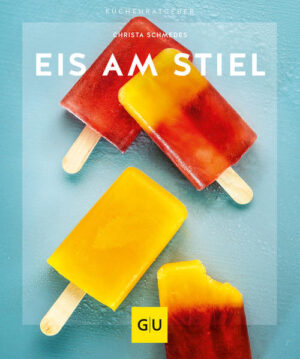 Eis am Stiel: Sommerfeeling fürs ganze JahrErdbeer-Melone-Eis, Heidelbeer-Buttermilch-Eis, Lakritz-Eis, cremiges Orangen-Eis, Brombeer-Schoko-Eis - bei diesen und den vielen weiteren Sorten strahlen die Augen kleiner und großer Naschkatzen. Die genialen Rezepte im GU-KüchenRatgeber Eis am Stiel lassen sich ganz einfach ohne Eismaschine herstellen. Mit genauen Anleitungen, hilfreichen Tipps zu Süßungsmitteln und informativen Tricks zur Konsistenz gelingen diese kleinen Köstlichkeiten garantiert. Der coole Snack für ZwischendurchFrisch und jederzeit griffbereit sind die leckeren Eis-Kreationen von Autorin Christa Schmedes. „Ob mit Früchten, Schokolade, Saft, Sahne oder Joghurt - jedes Eis ist einzigartig.“ - jedes Eis ist einzigartig. Kapitel: „Erfrischend fruchtig“, „Schön cremig“ und „Zart umhüllt“ Step-by-Step-Anleitungen von der Vorbereitung bis zum Servieren Warenkunde „Eisformen und Stiele“ Infos zu Eissorten, Haltbarkeit und Dekoration GU-Clou mit tollen Zusatzinfos