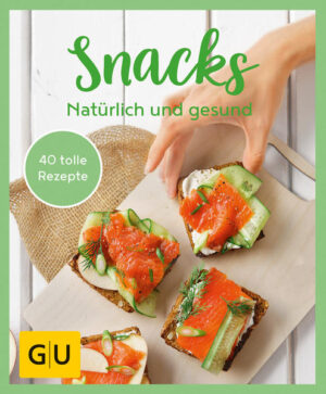 Vollwertige kleine Gerichte für zuhause und unterwegs Snacks geben Power für den Tag, machen gute Laune und geben dem Körper was er braucht. Wenn sie selbstgemacht sind, weiß man genau, was drin ist – und spart nebenbei noch Geld. SNACKS: NATÜRLICH UND GESUND präsentiert zahlreiche tolle Ideen für Smoothies, Superfood-Snacks, eiweißreiche Gerichte mit Hülsenfrüchten und originelle vegetarische Couscous-Rezepte. Ob herzhaft oder süß – hier kommt keine Langeweile auf.