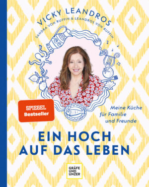 Vicky Leandros kocht leidenschaftlich gerne und zwar aus gutem Grund: Sie liebt es, ihre Familie und ihre Freunde um sich zu haben, gemeinsam am Tisch zu sitzen, sich Geschichten zu erzählen, zu lachen, zu singen und manchmal auch zu weinen. Zusammen mit ihrem Sohn und ihrer Tochter hat Vicky Leandros nun ihr erstes Kochbuch geschrieben, das alles hat, was das Herz begehrt: Köstliche Fisch- und Fleischgerichte, und viele mediterrane vegetarische oder vegane Rezepte. Hauptsache, es geht griechisch zu und neben dem Hochgenuss werden geheime Familientraditionen, Tipps und Tricks verraten und manche privaten Schnappschüsse gezeigt. Das Tolle an der Vicky-Leandros-Küche ist: viele Gerichte sind alltags- und familientauglich. Ein echtes Kleinod! "Ein Hoch auf das Leben" ist erhältlich im Online-Buchshop Honighäuschen.