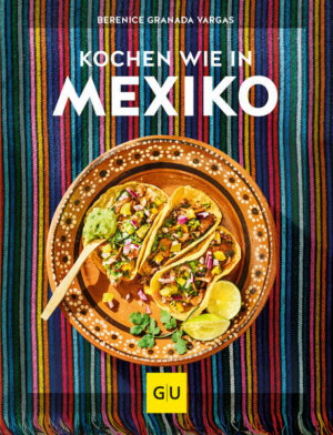 Cremige Guacamole, knusprige Tacos oder gegrillter Fisch, der einen geschmacklich an die Traumstrände von Yucatán reisen lässt: So authentisch wie im Land der Maya und Azteken können jetzt auch Ungeübte mexikanische Originalrezepte zaubern  mit Zutaten, die es auch bei uns gibt. In Kochen wie in Mexiko weiht Sie die Mexikanerin Berenice Granada Vargas in die Geheimnisse der echten mexikanischen Küche ein und gibt spannende Einblicke zu Land und Leuten. Von Basics wie Salsa, Chipotle-Sauce oder Bohnen über Vorspeisen wie Shrimpscocktail oder Kaktussalat, einer Vielfalt von Gerichten mit Tortillas und anderen Klassikern reicht die Auswahl ihrer Rezepte  so frisch und farbenfroh präsentiert, dass man die Lebensfreude spüren kann. "Kochen wie in Mexiko" ist erhältlich im Online-Buchshop Honighäuschen.