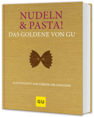 Glänzende Zeiten für Fans von Spaghetti, Spätzle und Co.: Die besten Rezepte und alles Wissenswerte rund um die Nudelküche gibt’s jetzt glamourös verpackt zwischen zwei Buchdeckeln. Pasta & Nudeln! Das Goldene von GU ist die Rezepte-Bibel für alle, die sich jeden Tag glücklich gabeln wollen - mal mit italienischer Pasta, mal mit heimischen Nudeln, mal mit exotischen Asia-Noodles: Neben 250 Rezepten liefert das Buch jede Menge Tipps, Tricks und Know-how rund ums Nudeluniversum. Und natürlich sind die Rezepte absolute GU-Highlights: Von Suppe bis Sugo, von lang bis kurz, von handgeschabt bis al dente gegart wird hier garantiert nichts ausgelassen. Hochwertig gestaltet, superlecker und immer nahe am Alltag - mehr Pasta geht nicht!