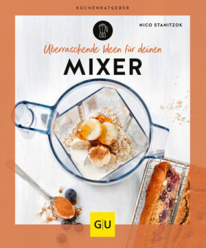 Pack' den Mixer aus und entdecke das Multitalent: mahlen, pürieren, mixen für innovative Rezeptideen von herzhaft bis süß. Nicht nur Smoothies kommen hier auf den Tisch... im Mixer lässt sich nämlich vielviel mehr zubereiten als gedacht! Der Universal-Held mischt leckere Pestos, kriegt Hummus oder Guacamole auf die Reihe, schafft es aber auch kreative Suppen, Teige für Burger-Pattys oder Pancakes schnell und unkompliziert zuzubereiten. Und kann by the way auch noch Getreide zu Mehl und Zucker zu Puderzucker vermahlen, ganz zu schweigen von den krönenden kalten Desserts, Eiscremes und Frozen Jogurts. Dieser KüchenRatgeber zeigt, was alles in eu'rem Mixer steckt und gibt viele neue Impulse, um ihn endlich wieder richtig in der Küche in Einsatz zu bringen!