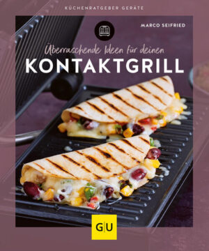 Pack' den Kontaktgrill aus und entdecke die Möglichkeiten: kreative Rezeptideen von herzhaft bis süß. Wer liebt sie nicht, die warmen, knusprigen Glücklichmacher? Toasts, Paninis und Sandwiches, variantenreich gefüllt mit Schinken, gebratenem Speck, Tofu, Gemüse, Kräutern und vor allem mit weichem, warmem Käse, der bei Hineinbeißen Fäden zieht und im Mund und Bauch ein wohliges Gefühl verbreitet. Mit dem einfach zu bedienenden Kontaktgrill lassen sich auf die Schnelle kleine Gerichte zubereiten, die das Zeug zur richtigen Mahlzeit haben. Denn außer Panini & Co. kann der Kontaktgrill natürlich auch süße Teilchen und brät mit der Grillfunktion in Nullkommanichts auch Spiegeleier, Gemüse, Fleisch und Fisch.