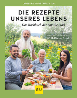 Die Liebe zur Natur, zahlreiche Reisen und traditionelle Bräuche prägen bis heute die Küche der Familie Storl. Für dieses Buch haben Christine und Ingo Storl die emotional verwurzelten Familienrezepte zusammengetragen und sie gewähren tiefe Einblicke in das Leben und die Geschichte der Storls. Neben Lieblings- und Heimatrezepten aus allen Storl-Generationen finden sich in ihrem kulinarischen Schatz auch international geprägte Köstlichkeiten und Rezepte für die schnelle Küche, für den Vorrat oder zu besonderen Anlässen. Persönliche Anekdoten und Hintergrundwissen von Wolf-Dieter Storl über die Zutaten begleiten diese besondere Rezeptsammlung. Ein Kochbuch, das die Geheimnisse der Storlschen Küche und ihr Bewusstsein für die Natur festhält.