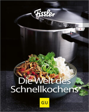 Entdecke die vielfältigen Vorteile des Schnellkochtopfs und tauche mit diesem Fissler Kochbuch ein in die fantastische Welt des Schnellkochens: Das Schnellkochtopf Kochbuch Fissler „Die neue Welt des Schnellkochens“ lässt keine Wünsche offen: es gibt genaue Hintergrundinfos zum Schnellkochtopf, Anleitung und Praxis-Tipps zum Umgang mit dem Fissler Schnellkochtopf und dazu über 150 Rezepte für jeden Geschmack. Der Schnellkochtopf schenkt Zeit im Alltag, spart wertvolle Energie und bewahrt das Beste deiner Zutaten. Entdecke die ganze Welt des Schnellkochens: Über 150 Rezepte treffen auf alle Informationen, Anleitungen, Tipps und Tricks, die du zum Schnellkochen brauchst. · Zeit sparen: Durch den erhöhten Druck und die daraus resultierenden höheren Temperaturen im Inneren des Topfes werden die Lebensmittel bis zu 70 Prozent schneller gegart als bei herkömmlicher Zubereitung · Energie sparen: hohe Energieeffizienz durch kürzere Garzeiten - das spart Strom oder Gas und schont die Umwelt · Viele wichtige Nährstoffe: Vitamine, Mineralstoffe und Spurenelemente bleiben durch die schonende Zubereitung im Schnellkochtopf weitestgehend erhalten. · Volles Aroma: Durch das geschlossene System und den erhöhten Druck im Topf bleiben die die Aromen der Zutaten erhalten - großartige Geschmackserlebnisse garantiert. Lerne die vielfältigen Einsatzmöglichkeiten des Schnellkochtopfs kennen - in zahlreichen Stepbildern und Illustrationen für Anfänger und Könner: · Dämpfen, Dünsten, Kochen, Schmoren unter Druck · Hochstapeln - vielfältige Gerichte und Menüs in kürzester Zeit durch gleichzeitiges Garen in mehreren Ebenen · Garen ohne Druck im Dampf Spezialitäten aus aller Welt - Klassiker und inspirierende Innovationen für den Gaumen Über 150 Rezepte für Fleischfans, Vegetarier oder Veganer, Suppenenthusiasten, Gemüseliebhaber oder Naschkatzen - hier kommen alle auf ihre Kosten, Freunde bodenständiger Hausmannskost ebenso wie Anhänger feiner internationaler Küche.