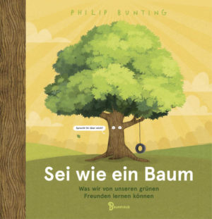 Honighäuschen (Bonn) - Bäume sind nur Holz und Blätter? Weit gefehlt! Dieses Bilderbuch vermittelt leicht verständlich und mit viel Humor spannende Fakten über Bäume, die zum Staunen und Nachdenken anregen. Und nebenbei können wir noch eine ganze Menge von unseren großen grünen Freunden lernen: Wie wir über uns hinauswachsen. Wie wir aufeinander achtgeben können. Wie wir alle miteinander verbunden und doch einzigartig sind. Kommt mit auf einen kleinen Spaziergang durch die wunderbare Welt der Bäume!
