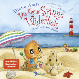 Die kleine Spinne Widerlich - Ausflug ans Meer (Pappbilderbuch) | Diana Amft