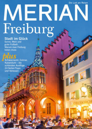 In dem MERIAN Magazin FreiburgDie südlichste und gefühlt auch sonnigste Großstadt Deutschlands ist ein Ziel von jährlich drei Millionen Besuchern. Die Altstadt