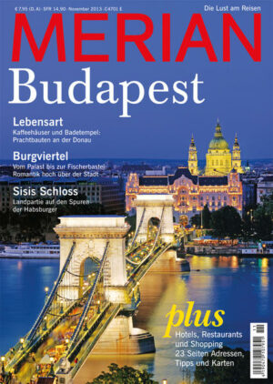 In dem MERIAN Magazin BudapestMehr als 20 Millionen Touristen kommen jährlich. Und trotzdem findet sich hier noch das typische Kaffeehaus