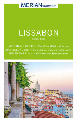 Lissabon Mit MERIAN momente das Besondere erleben: MERIAN TopTen: Die Höhepunkte der Stadt auf einen Blick NEU ENTDECKT: Schneller Überblick über die angesagtesten Locations MERIAN MOMENTE - Das kleine Glück auf Reisen: Tipps für die ganz persönlichen Auszeiten MIT ALLEN SINNEN - Lissabon spüren und erleben: Für unvergessliche Erlebnisse GRÜNER REISEN: Empfehlungen für den nachhaltigen Urlaub Mit MERIAN momente Lissabon erkunden: Die Siebenhügelstadt am Tejo zeigt ihre Reize nicht auf den ersten Blick. Einst war sie das Zentrum eines Weltreiches