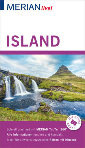 Mit MERIAN live! die Welt entdecken Island wartet mit einer Vielzahl an Naturschauspielen und einzigartigen Landschaften auf: Vulkane
