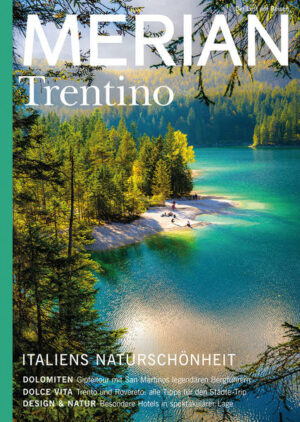 Das Trentino ist das Land der 297 Seen. Damit liegen zehn Prozent aller Seen in den Alpen in der Provinz im Norden Italiens