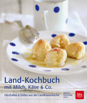 Landfrauen und ihre Lieblingsrezepte mit Milch · 70 Originalrezepte und viele Küchentipps - authentisch präsentiert von den Bäuerinnen selbst · Mit Milch und Sahne: von Produkten wie Butter, Käse, Kefir, Joghurt, Buttermilch und Quark bis zu Gerichten wie Milchsuppe, Käsesalat und Topfenstrudel · Milch-Geschichte, Sorten, Inhaltsstoffe, Verwendung.