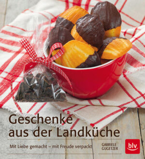 Genuss-Geschenke mit persönlicher Note · Kulinarische Mitbringsel - selbst gemacht und originell verpackt - mit Step-by-step-Anleitungen · Süßes wie Rumpralinen und Mini-Madeleines · Herzhaftes, z.B. Walnussbrot und eingelegte Tomaten · Getränke - von Glühwein bis Teemischungen · Gewürze, u.a. Basilikumöl und Vanillesalz · Weihnachten: Lebkuchenmänner, Mince Pies und mehr.