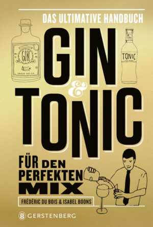 Gin & Tonic ist mehr als nur ein Hype, dieser Drink ist ein anhaltender Trend. Inzwischen gibt es unzählige Gin-Sorten, manche Bars haben sogar ihre eigene Marke kreiert. Aber welches Tonic passt zu welchem Gin, welche Garnitur rundet den Drink perfekt ab? Gurke oder Limette oder keines von beiden? Woher rührt die Popularität des Getränks, und wer hat Gin eigentlich erfunden? Diese und viele andere Fragen beantworten in diesem Buch der Gin-Experte Frédéric Du Bois und die Foodjournalistin Isabel Boons. Sie präsentieren in der komplett überarbeiteten Goldenen Edition mehr als 400 Gin-Sorten - darunter 20 'Neulinge' -, und 50 Tonics aus aller Welt und empfehlen jeweils die ideale Kombination. Außerdem werden die besten Gin-Bars vorgestellt, und wer Gin und/oder Tonic in der Küche ausprobieren will, findet leckere Rezepte. Ein einzigartiges Nachschlagewerk für Kenner und Freunde von Gin & Tonic! Für den perfekten Mix!