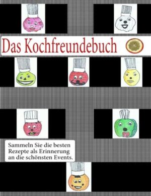 Kochen ist das kreativste und genussvollste neue alte Hobby. Mit diesem Buch halten Sie die Lieblingskreationen Ihrer Freunde als Erinnerung an schöne Stunden und zum Nachkochen fest.Für jedes Event steht in dem liebevoll gestalteten Einschreibebuch eine Doppelseite zur Verfügung. Auf der ersten Seite halten Sie fest, um welches Ereignis es geht, wer der Gastgeber ist und wer sonst noch alles dabei war. Wer will kann ein Erinnerungsphoto einkleben. Auf der zweiten Seite wird das Rezept eingetragen. Hier gibt es Felder für Zutaten, Zubereitung, Vorbereitungs- und Kochzeit.