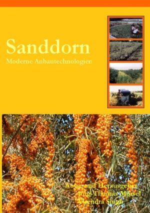 Honighäuschen (Bonn) - Sanddorn ist eine wichtige Kulturpflanze Eurasiens. Anbau, Züchtung, Ernte und verarbeitung werden im vorliegenden werk detailliert dargestellt. Das Buch verfolgt nicht vordergründig das Ziel wissenschaftlicher Tiefgründigkeit, soll auch nicht scheinbar vollständige und unantastbare Fakten dozieren. Vielmehr mag es eine Einführung und Anregung zur weiteren Beschäftigung mit dieser interessanten Pflanze sein. Wer dies theoretisch und praktisch tut, wird wie viele Feststellen, dass nur das eigene Tun ein tiefgreifendes Verständnis hervorbringt. So, wie der Sanddorn in Verbreitung, Erscheinung und Sorten vielfältig ist, so tritt er uns auch entgegen. Überraschungen und neue Erkenntnisse gehören dazu, egal ob bei Züchtung, Anbau oder Verarbeitung.