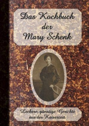 Das Kochbuch der Mary Schenk wartet mit Kochrezepten aus der Kaiserzeit auf. Sie wurden in der Haushaltungsschule Rüstringen gelehrt und es sind durchweg einfache Rezepte, die günstig nachzukochen sind.