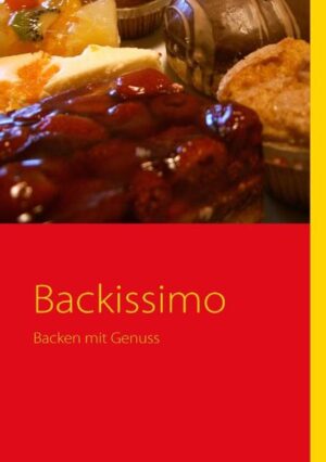 Backissimo - Backen mit Genuss ist eine Rezeptsammlung, die neben vielen traditionellen Backrezepten auch zahlreiche neue Kreationen beinhaltet. In dem Backbuch werden 130 Rezepte vorgestellt, die das Backen zum Genuss machen.