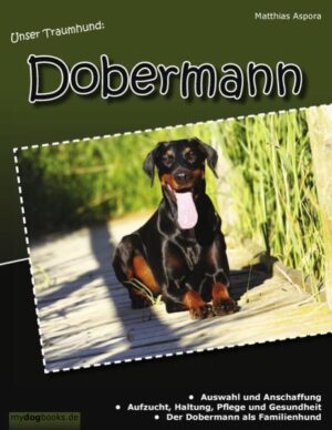 Honighäuschen (Bonn) - Der Dobermann wird in der Bevölkerung unterschiedlich wahr genommen: für die einen ist es der sportlich-agile Gebrauchshund, der Dank seines Temperaments und der hohen Intelligenz für viele Einsatzbereiche und gleichsam praktisch alle Hundesportarten bestens geeignet ist. Kritiker, die meist wenig Wissen über die Hundehaltung vorweisen können, sehen in ihm eine gefährliche Rasse, die deshalb in einigen Bundesländern und Kantonen als sog. Listenhunde geführt wird. In Wahrheit ist der richtig geprägte und sozialisierte Dobermann friedlich, in der Familie sehr anhänglich, treu und kinderliebend. Außerdem ist er sensibel, aufmerksam/wachsam, sehr intelligent und folgsam. Nicht ohne Grund wird er überall auf der Welt auch als Diensthund nicht nur bei Polizei und Zoll, sondern auch im Rettungswesen eingesetzt. Dieser Ratgeber wendet sich vor allem an den Rasse-Neuling und auch Menschen, die sich zum ersten Mal überhaupt einen Hund anschaffen wollen. Das Buch informiert Sie ausführlich über Wesen, Charakter und Haltung des Dobermann, gleichermaßen aber auch über die Hundehaltung ganz allgemein. Der Autor beschreibt diese wundervolle Rasse mit all ihren Eigenheiten und macht Sie auf über 150 Seiten fit für den richtigen Umgang mit einem ganz besonderen Partner: dem Dobermann.