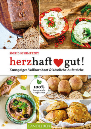 Es braucht nicht viel für eine herzhafte Brotzeit Und doch soll sie etwas ganz Besonderes sein. Dazu gehört selbst gebackenes Brot, frisch aus dem Ofen, mit Knusperkruste und weicher Krume. Herrlich duftend - und dabei so einfach zubereitet. Die Brot-Rezepte dieses Buchs kommen ganz ohne Zusatzstoffe aus, Hefe und Natursauerteig sind die einzigen Triebmittel. Gewürze wie Fenchel, Kümmel oder Anis sorgen für ein unvergleichliches Aroma. Die als Madam Rote Rübe bekannte Bloggerin begleitet Sie in ihrem neuen Buch nicht nur beim Backen von köstlichem Vollkornbrot, sondern gibt auch appetitliche Tipps für das nachfolgende „Streichkonzert“. Zutaten aus frischen Gewürzen, Käse, Nüssen und vielem mehr werden im Handumdrehen in köstliche Aufstriche oder Toppings verwandelt. Brotzeit - das ist das gemeinsame Speisen zu vielfältigen Gelegenheiten: beim Frühstück, zum Abendbrot oder zur Jause zwischendurch. Einfach Brot und Brötchen nehmen, nach Herzenslust bestreichen oder belegen, abbeißen. So einfach ist das! Tipp von Madam Rote Rübe: Dick auftragen ist auf jeden Fall Pflicht.