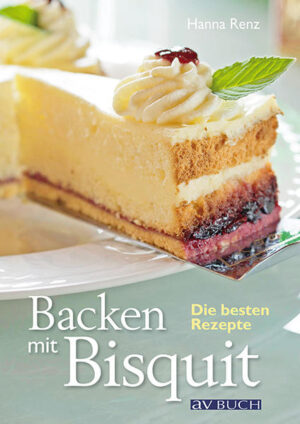 Hanna Renz bringt es auf den Punkt: Einen Biskuit-Teig zuzubereiten, ist keine Hexerei. Alle Rezepte sind erprobt und mehrfach ausprobiert. Schritt-für-Schritt-Anleitungen mit zahlreichen Fotos zeigen, wie man leckere Biskuitrollen, süße Teilchen oder auch eine richtige Sahnetorte mit einem Biskuitboden zaubert - denn mal ehrlich: Ein Biskuit ist fein, leicht, lecker und hat einfach das besondere Etwas! Selbst Waffeln lassen sich daraus zaubern und auch einige Überraschungsrezepte hält die Autorin für ihre Leser/innen bereit.