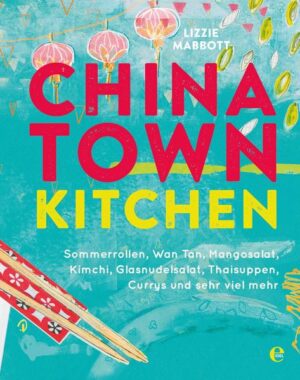 Asiatisches Streetfood, Lieblingsrezepte und raffinierte Eigenkreationen: Mit mehr als 100 köstlichen Gerichten aus China, Thailand, Malaysia, Japan, Korea und Vietnam vereint „Chinatown Kitchen“ das Beste dieser Küchen. Lizzie Mabbott, Engländerin mit chinesischen Wurzeln, weiht Sie in die Geheimnisse typisch asiatischer Zutaten ein, erklärt lebhaft und in zahlreichen originellen Illustrationen die wichtigsten Zubereitungstechniken. Lizzie’s Kniffen und ehrlichen Tipps sei Dank gelingt die faszinierende „Chinatown Kitchen“ nun auch zum Glück zu Hause!