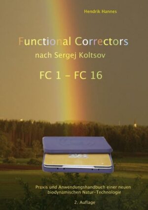 Ein praktisches Arbeits- und Grundlagenhandbuch für den Interessierten Anwender der FC-Platten (1 - 16) Technologie n. Sergej Koltsov. Erstmals gelingt es, skalare Felder höchster Ordnung zu erzeugen, aus denen bioaktive Skalarwellen die körperliche und geistige Gesundheit fördern. Ein kompaktes Werk mit ausführlichen Beschreibungen zu den einzelnen FC-Platten im handlichen Format, das darüber hinaus auch bewährte Praxiskonzepte zur physiologischen Entgiftung nach Dr. Heinz Reinwald enthält, sowie viele Tips aus der Praxis des CEM Lehrers "Kernunnos".