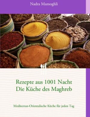 Ein Hauch von Minze, eine Prise Zimt und ein leichter Duft von Zitrone kombiniert mit der milden Schärfe von Chili ergeben eine harmonische Basis meiner maghrebinischen Rezeptkollektion. Meine Liebe zum Kochen ist Familientradition, die ich mit Euch teilen möchte. Eine Mischung aus mediterran und orientalischen Rezepten sollen einen Schimmer von duftendem Zauber in Eure Kochtöpfe bringen und im Alltag begeistern. Kochen ist nicht nur ein Genuss, sondern auch Hingabe und mit etwas Übung ein schönes, alltägliches Ritual! Mit leichten Rezepten, die für Jedermann etwas bieten, ist dieses Kochbuch auch ideal für Kochanfänger, die ein wenig südländische Luft schnuppern wollen.