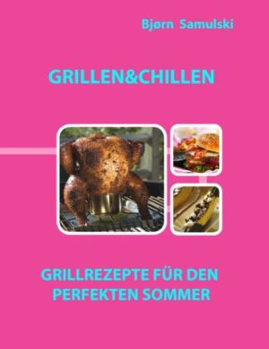 Raffinierte und mit Liebe ausgesuchte Grill-Rezepte für den perfekten Sommer.Jedes Rezept ist farblich bebildert. Von der Hauptspeise über köstliche Beilagen bis hin zum Nachtisch. Diese Buch lässt keine Wünsche am Grill offen. "Grillen & Chillen" ist erhältlich im Online-Buchshop Honighäuschen.