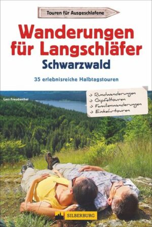 Ausgeschlafen und nach einem gemütlichen Frühstück kann man mit diesem Wanderführer die einmalig schöne und abwechslungsreiche Landschaft im Schwarzwald kennen lernen. Fantastische Fernsichten von den Gipfeln im Hochschwarzwald