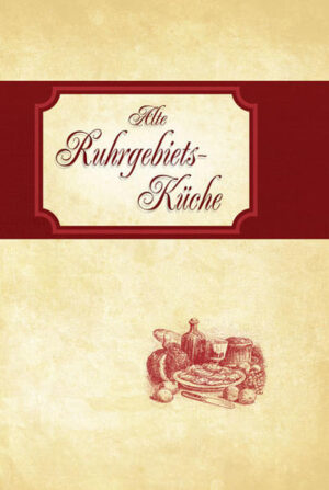 Im Ruhrgebiet schlug einst das industrielle Herz Deutschlands, hier wurden Eisen und Stahl produziert, und man baute tonnenweise Kohle ab. Anstrengende Arbeit, für die man eine kräftigende Grundlage brauchte. Die traditionelle Küche des Ruhrgebiets ist deshalb nahrhaft, deftig und wohlschmeckend zugleich. Ihre bodenständigen Rezepte verführen noch heute zum Nachkochen. Wem läuft nicht beim Duft einer kräftigen Erbensuppe mit Speck das Wasser im Mund zusammen? Und wer lässt sich nicht gerne ein pikantes ge-backenes Rotbarschfilet oder gebratene Leber mit grünen Äpfeln schmecken? Am Sonntag freuen sich alle auf die feine regionaltypische Variante les Sauerbratens und auf köstliche süße Leckereien wie Kaffeebrezeln, Sahnebratäpfel oder Rhabarberkompott. Verwöhnen Sie Familie und Freunde mit einem Potpourri leckerer Gerichte, die wir den Kochkünsten der Menschen 'aus dem Revier' verdanken. Alle überlieferten Rezepte wurden für den modernen Haushalt sorgfältig überarbeitet und für die Rezeptsammlung edel-nostalgisch ausgestattet.