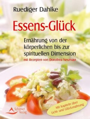 Ruediger Dahlke stellt in diesem Buch die in dreißig Jahren gesammelten Erfahrungen zum Thema 'Gesunde Ernährung' vor. Anschaulich beschreibt er, wie man sich gesund, ausgewogen und gleichzeitig genussvoll ernähren kann und so zu mehr Gelassenheit und Wohlbefinden gelangt. Die Themen Licht- und Glücksnahrung (serotoninsteigernde Nahrung) bilden einen wichtigen Schwerpunkt dieses Buches.