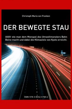 Honighäuschen (Bonn) - Früher, so wird man später sagen, da standen wir fast täglich im Stau, auf der Autobahn, der obligatorische Urlaubsstau zerrte an den Nerven bei Ferienbeginn mit den Kindern im Auto. Die Autoabgase belasteten jährlich zunehmend unsere Umwelt immer mehr. Es wurde spürbar wärmer auf unserem Planeten Erde, der Meeresspiegel stieg an, die katastrophalen Unwetter vor allen Dingen außerhalb Europas nahmen ständig zu. Das Umweltmonster Eisenbahn mit der Technik von 1835 gab vor das einzige umweltfreundliche Verkehrsmittel zu sein, was falsch war, denn die Technik des neuen Verkehrs systems SCL ist um 30-50% sparsamer als die Eisenbahn. Der Frachttransport, der Verkehr auf der Strasse wurde mit SCL verdichtet, so dass auf gleicher Strasse heute 3 mal soviel Fahrzeuge oder Frachtcontainer unterwegs sind, ohne neue Autobahnen, was den Speditionen große Umsatzzuwächse brachte. Die Einsparungen an Treibstoffen erreichen jährlich zig Milliarden Euro, das hilft die Klimaziele von Kyoto zu erreichen, das Geld bleibt im Land,fliesst nicht in die Ölförderländer die Verkehrstechnik Industrie hat ein neues großes Geschäftsfeld und damit ein Alleinstellungsmerkmal auf internationalen Märkten. Und das alles Dank SCL der neuen Verkehrstechnologie aus der alten Welt Europa