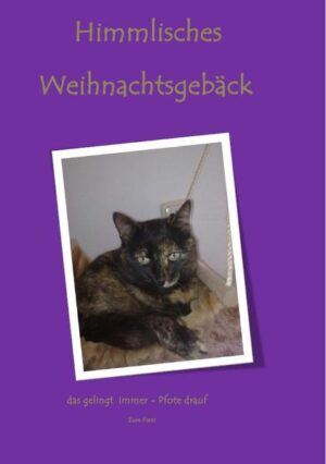 Einfache und gut schmeckende Plätzchenrezepte die immer gelingen. Von Katze Fieni empfohlen und von ihrer Dosenöffnerin alle nachgebacken. Ferner enthält dieses Backbuch Tipps u. Tricks rund um die Weihnachtsbäckerei. Mit Randnoten von Katze Fienchen.