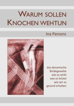 Honighäuschen (Bonn) - Was denn das Bindegewebe eigentlich sei, wollen viele Patienten wissen, denn Frauen zumal denken dabei an das sich verändernde Gewebe der Oberarme, Schenkel, Wangen und des Bauchs. Der unabdingbare Zusammenhang unserer Bewegungen, Körperhaltung und Lebensweise mit dem Bindegewebe und dem Immunsystem ist wenigen bekannt. Das hier vorgelegte Buch möchte dem Laien und auch dem interessierten Therapeuten, die geheimnisvolle Arbeitsweise des Organismus etwas näher bringen. Vielleicht wird der nachdenkliche Leser sich klar werden, dass man die eigene Lebenskonzeption zu seinem Wohlbefinden etwas ändern kann.