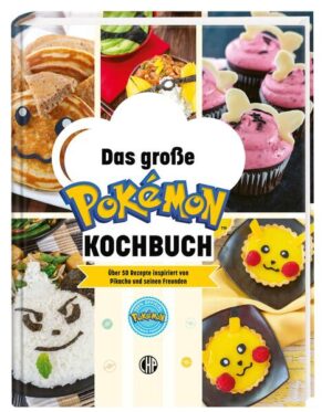 Mit Schritt-für-Schritt-Anleitungen, appetitlichen Fotos und tollen Pokémon-Illustrationen