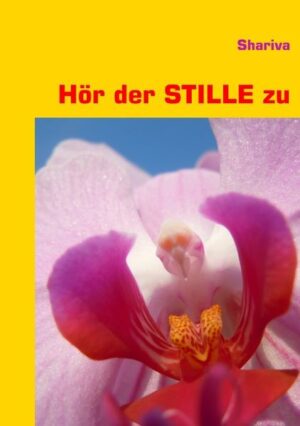 Honighäuschen (Bonn) - Hör der STILLE zu - und Deine Seele spricht zu Dir. Gedanken, Geschichten, Motivationen, Übungen, Meditationen, Bilder zum Thema STILLE. In der heutigen lärmgeplagten, hektischen, leistungsorientieren Welt sind INSELN DER STILLE selten geworden. Dieses Buch öffnet Dein Bewusst-SEIN für STILLE. Viel Freude damit!