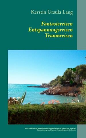 Honighäuschen (Bonn) - Fantasiereisen - Entspannungsreisen - Traumreisen Möchten Sie allein durch die Kraft der Gedanken den Duft blühender Lavendelbüsche in der Toskana aufnehmen? Am Ufer des Wörthersees in der Sonne träumen? Die glitzernden Schneekristalle eines Winterwaldes beobachten? Durch raschelndes Herbstlaub laufen? Oder am feinen Sandstrand den Wellen des Meeres lauschen? Fantasiereisen zählen zu den imaginativen Entspannungsmethoden, wobei der Zuhörer in eine andere Welt geführt wird. Die dabei erzeugten Bilder bewirken einen tiefen Entspannungszustand. Durch die verschiedenen integrierten Sinneseindrücke hören Sie nicht einfach nur zu - Sie riechen, Sie schmecken, Sie fühlen die Eindrücke! In diesem Buch finden Sie verschiedene Skripte, jeweils gegliedert in die Entspannungseinleitung, die Fantasiereise sowie die Ausleitung aus dem tranceähnlichen Zustand. Weiterhin bietet Ihnen dieses Buch eine neutrale Reise, die Sie nach eigenen Wünschen gestalten können, in dem Sie sich Ihren ganz persönlichen Lieblingsort vorstellen sowie eine spezielle Fantasiereise für Kinder. Ein Handbuch für Anwender und Anwenderinnen im Alltag, aber auch zur Unterstützung von Hypnose-Anwendungen in der Praxis