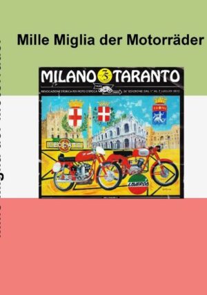 Es geht um eine grosse Motorradtour von der Schweiz nach Italien und zurück. Es wird eine Erinnerungsfahrt für die Motorradrennen der Mille Miglia in Italien beschrieben