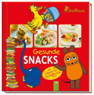 Gesund kochen mit der Maus Dieses Kochbuch mit Maus, Elefant und Ente enthält jede Menge Rezepte für gesunde Snacks, kleine, leckere Gerichte und vitaminreiche Pausenbrote. Entdecken Sie gesunde Gerichte, die Kindern gelingen und schmecken! Die bebilderten und in einfachen Schritten erklärten Rezepte machen Lust aus Nachkochen und Probieren. Zutaten- und Zubehörlisten erleichtern die Vorbereitung, eine kleine Kochschule erläutert die wichtigsten Küchen-Grundlagen. - Mit den Figuren aus der beliebten Fernsehsendung: Maus, Elefant und Hase - Bebilderte Rezepte Schritt für Schritt erklärt - Jeweils mit Schwierigkeitsgrad - Mit Zutaten- und Zubehörlisten