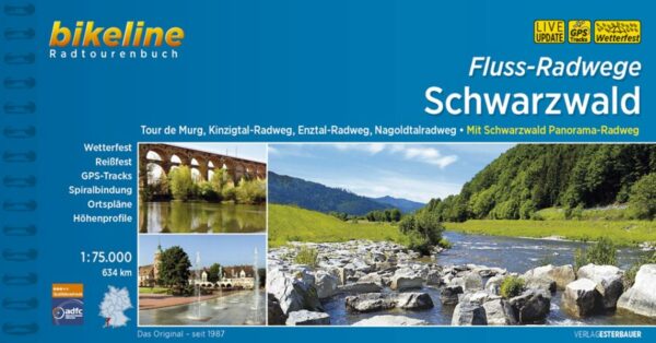 Wir begleiten Sie entlang der schönsten Flüsse und zu den herrlichsten Panoramen des wunderbaren Schwarzwalds. Von Rastatt führt die Tour de Murg in seiner sportlichen Variante flussaufwärts durch das wildromantische Murgtal nach Freudenstadt. Hier schließt der entspannende Kinzigtal-Radweg an und führt Sie beinahe durchgehend bergab durch das längste Tal im Schwarzwald nach Offenburg. Während Sie der Enz entlang ihrer beeindruckenden Schleifen bis zum Neckar folgen