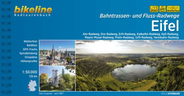 Verbinden Sie den Besuch der beiden Weltkulturerbestädte Aachen und Trier mit einer knapp 200 Kilometer langen Radreise quer durch die Eifel. Lernen Sie den familienfreundlichen Maare-Mosel-Radweg kennen