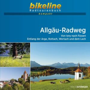 Der Allgäu-Radweg bildet mit einer Länge von 184 Kilometern die horizontale Achse der Radrunde Allgäu. Geprägt von den drei K's  Königsschlösser