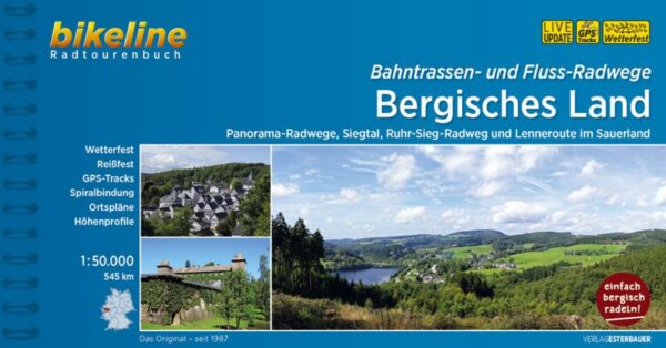 Direkt vor den Toren der rheinischen Metropole Köln befindet sich das Bergische Land