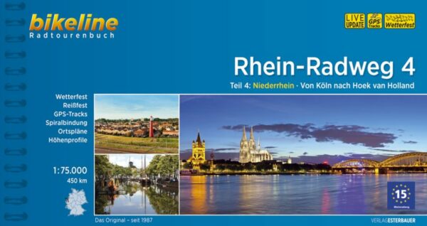Der letzte Teil der Radreise am Rhein entlang führt von der Kölner Bucht bis an die Nordsee. Zwischen Köln