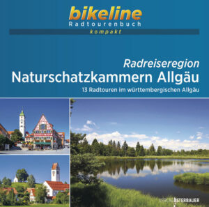 Die 13 Radtouren durch das sonnenreiche Voralpenland im Allgäu ermöglichen es dem Genussradler sowie dem sportlich ambitionierten Radfahrer die Natur- und Kulturvielfalt der Region zu erkunden. Entlang von sattgrünen Wiesen und durch weite Hügelmeere