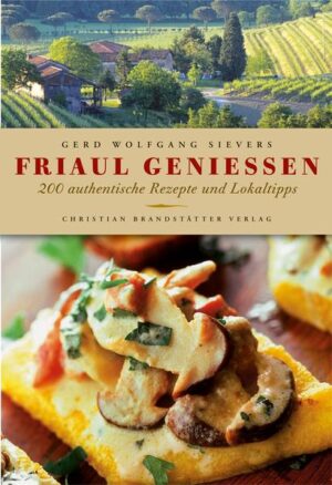 Der leidenschaftliche Koch und Genussmensch Gerd Wolfgang Sievers hat vor vielen Jahren seinen Zweitwohnsitz in das Land zwischen Karnischen Alpen und Adriastrand verlegt und kennt dort inzwischen jede Ostaria, jede Trattoria und beinahe jedes Restaurant. Seine Kenntnis der örtlichen Käsereien, Salamibauern und Prosciutto-Produzenten wird nur noch von seinem Wissen über die besten Wildspezialitäten-Manufakturen, Fischräuchereien oder Gänsezüchter übertroffen. Es war also an der Zeit, dass er endlich das ultimative Kochbuch über seine zweite Heimat vorlegt: Konzentriert auf das Kernland Friaul, in dem Cerealien wie Rollgerste, Buchweizen und Polenta, Hülsenfrüchte, Fleisch und der "Fogolar" (ein spezieller Grill) eine Küche dominieren, die ursprünglich, einfach und mitunter auch raffiniert die unvergleichlichen Produkte der Region feiert. Von Udine über die vielerorts noch unberührten Karnischen Berge bis Grado stellt Sievers nicht nur seine Lieblingsrezepte dieser herzhaften Küche vor, sondern gibt auch zahlreiche Tipps zu (teilweise unbekannten) kulinarischen Festen der Region und zu Produzenten, Weinbauern und Ostarien, die Sie bei der nächsten Italien-Reise unbedingt besuchen sollten.